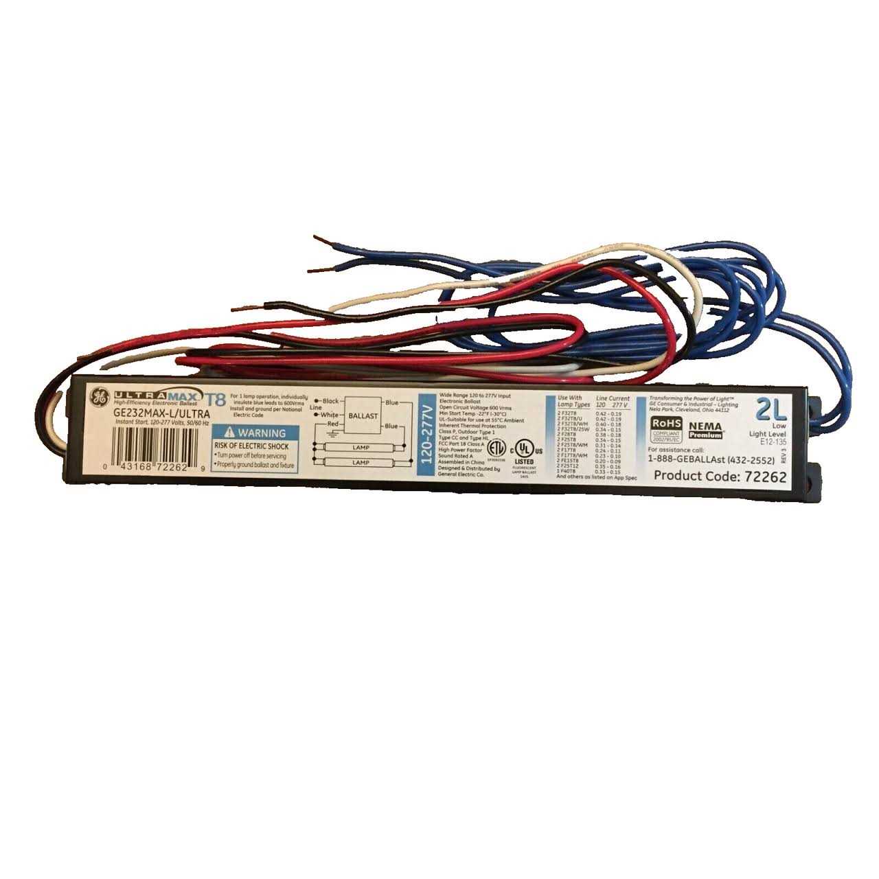 GE 72262 GE232MAX-L/Ultra - Cheap Fitting