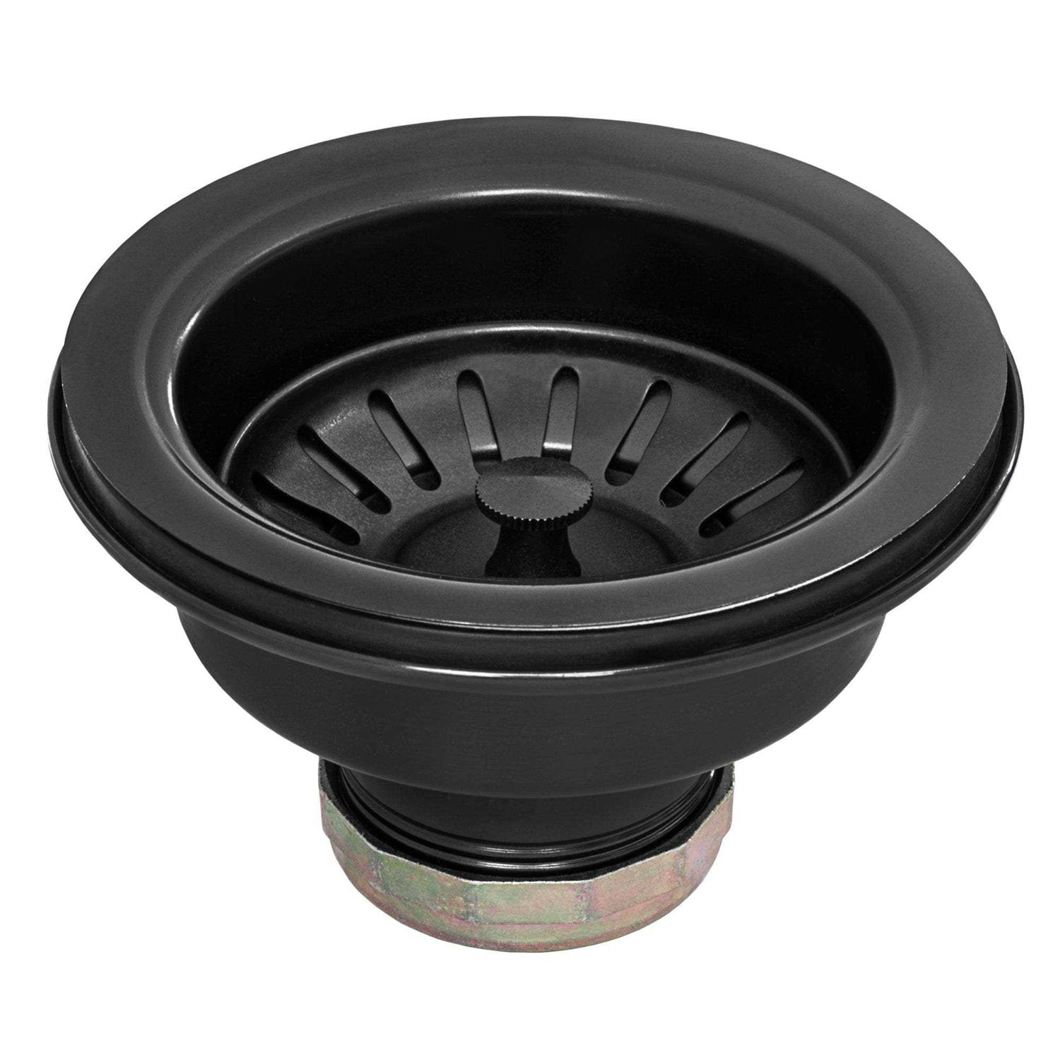 Ruvati RVH9733BL Terraza 33 inch Apron-Front Farmhouse Stainless Steel Single Bowl Kitchen Sink - Cheap Fitting