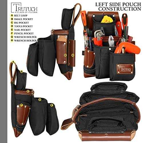 TRUTUCH Nylon and Leather Tool Belt Framing Tool Bags - Cheap Fitting