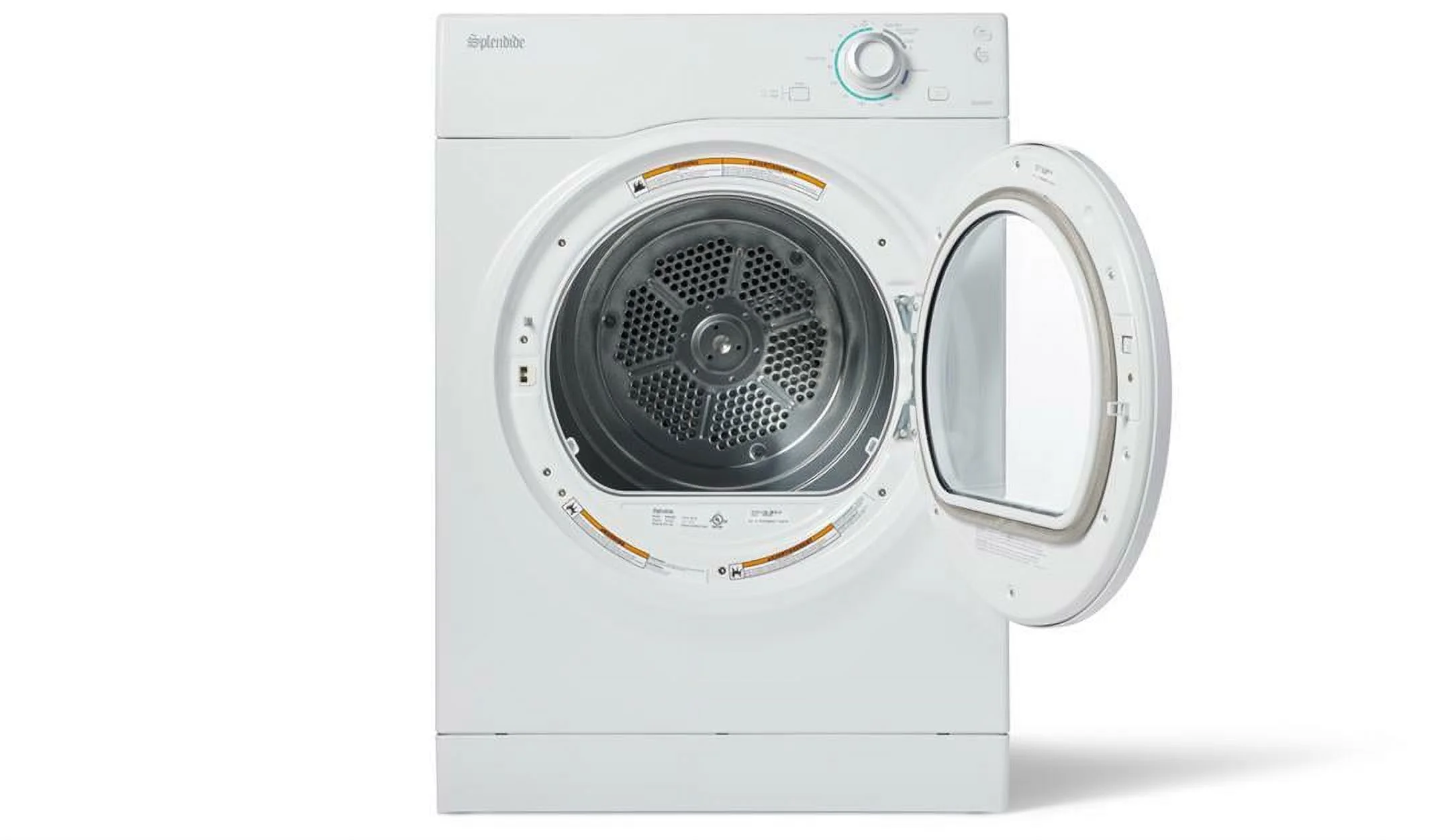 Westland DV6500X 32.87 x 23.5 x 22.75 in. Splendide Stackable Dryer, White - 120V - Cheap Fitting