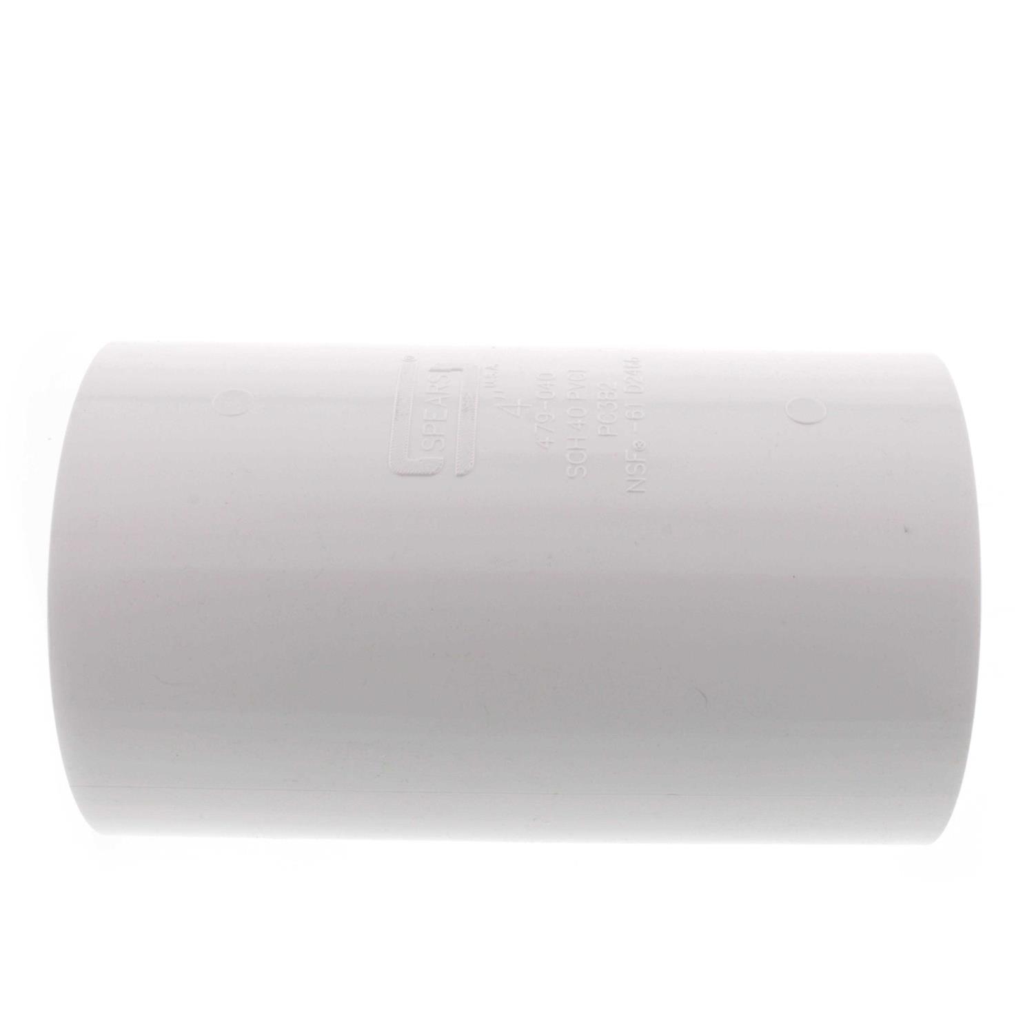 Spears 479 PVC Sch. 40 Deep Socket Coupling - Cheap Fitting