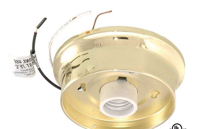 B&P Lamp Wired Fixture Holder - Cheap Fitting