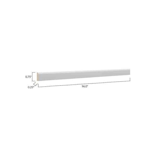 Hampton Bay Designer Series 0.75x96x0.25 in. Scribe Molding - Cheap Fitting