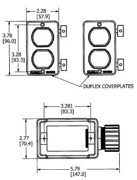 Hubbell Wiring Device-Kellems Yellow Portable Outlet Box HBL3000 - Cheap Fitting