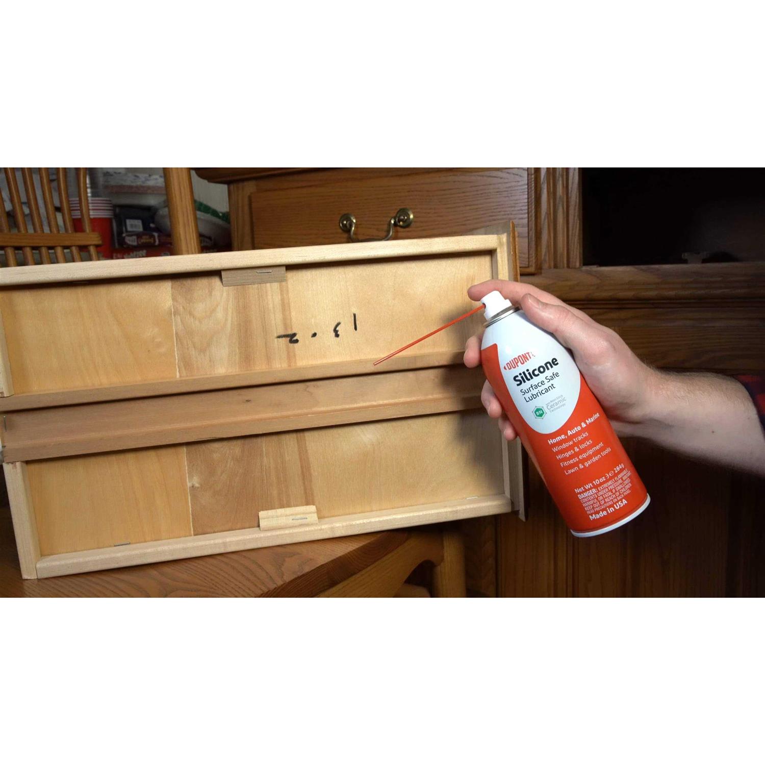 DuPont Teflon Silicone Lubricant Squeeze Bottle - Cheap Fitting