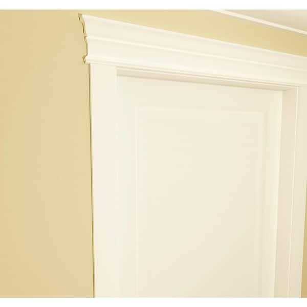 Alexandria Moulding 1-3/16 in. x 96 in. Primed MDF Crosshead Moulding - Cheap Fitting