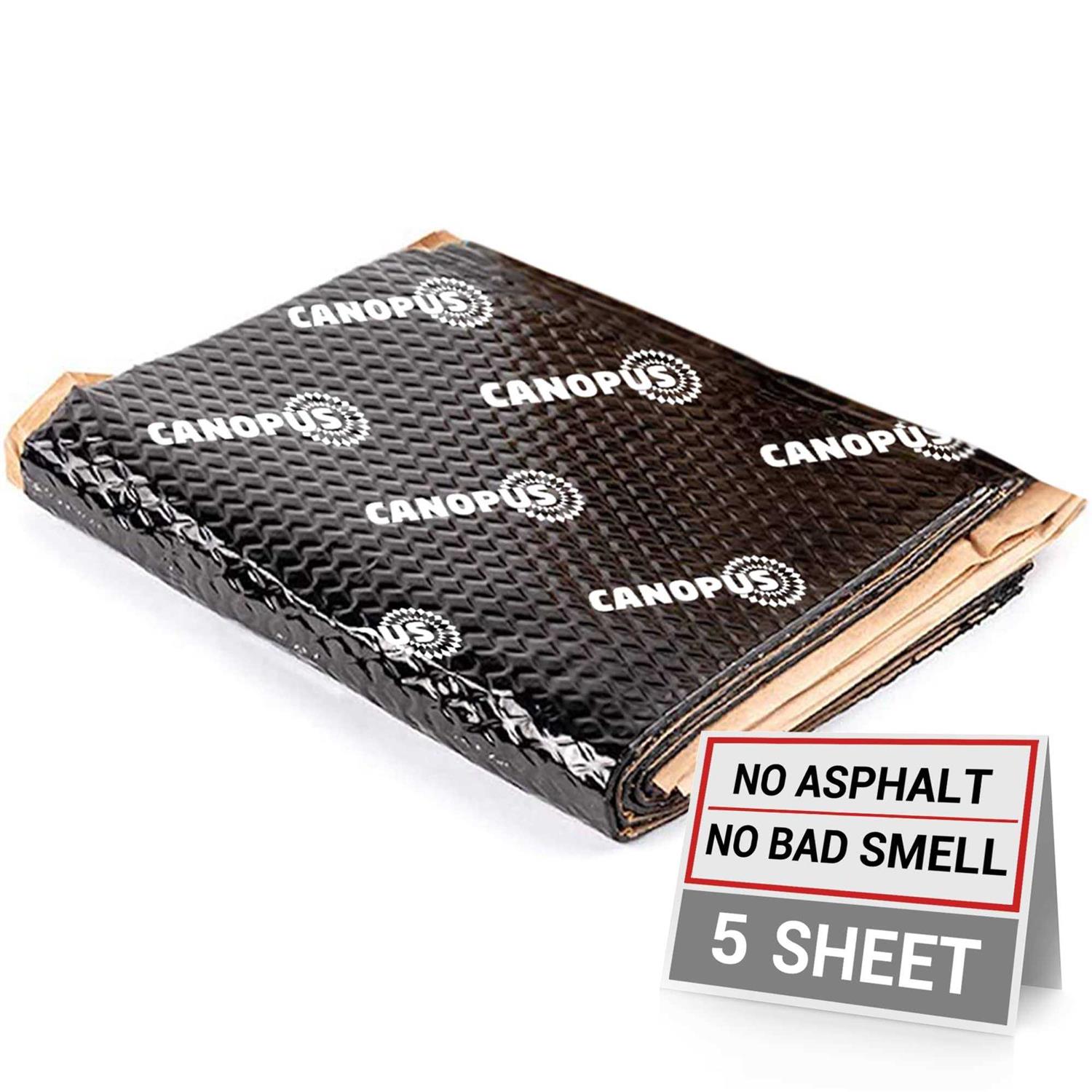 Canopus Car Sound Deadening Mat 80 Mil Sheets - Cheap Fitting
