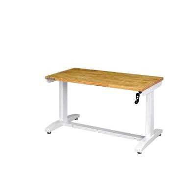 Husky 46 in. Adjustable Height Work Table in White - Cheap Fitting