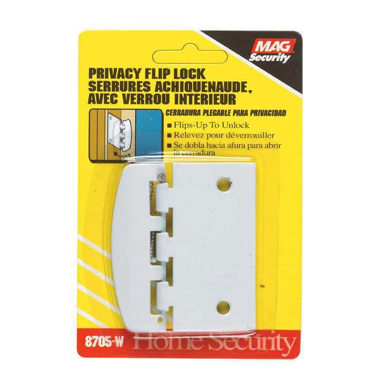 Prime-Line Flip-Action Door Lock - Cheap Fitting