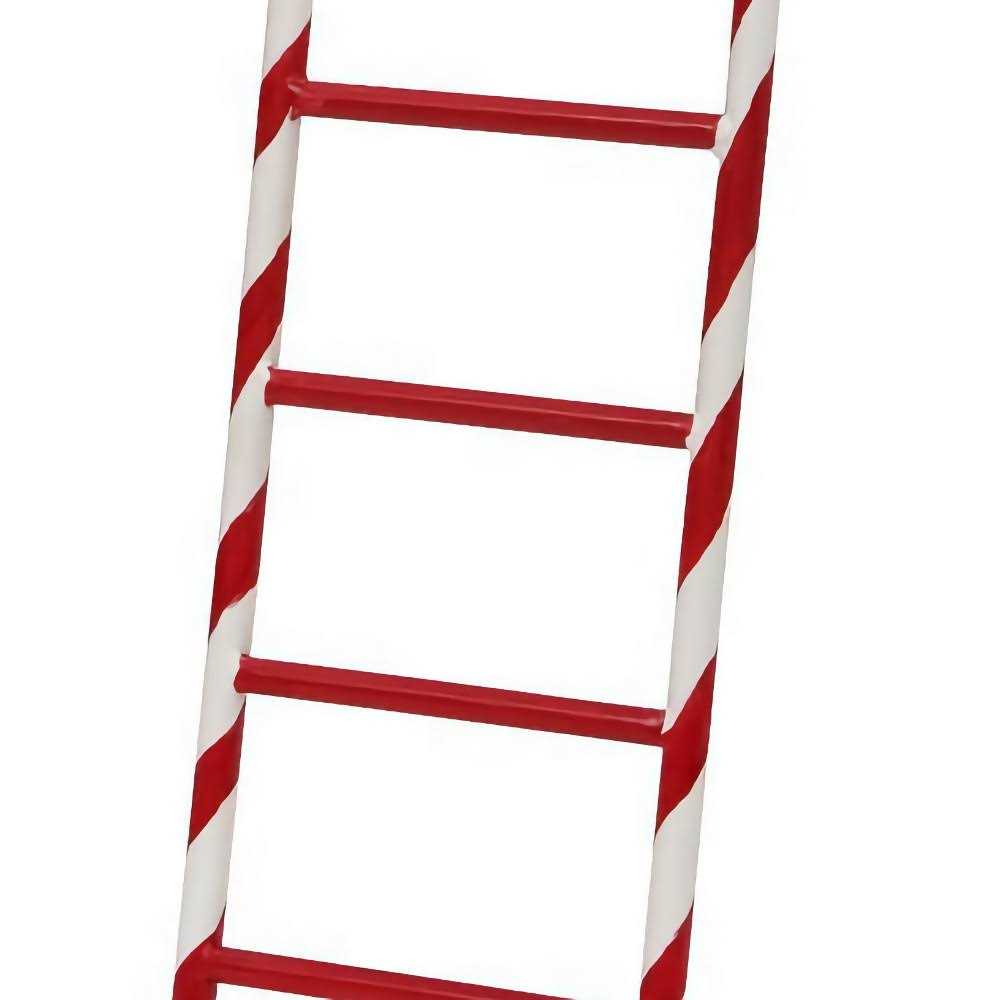 Mark Roberts Candy Stripes Ladder Christmas Decoration - Cheap Fitting