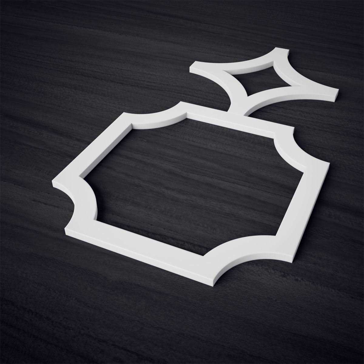 Anderson Decorative Fretwork Wall Panels in Architectural Grade PVC - Cheap Fitting