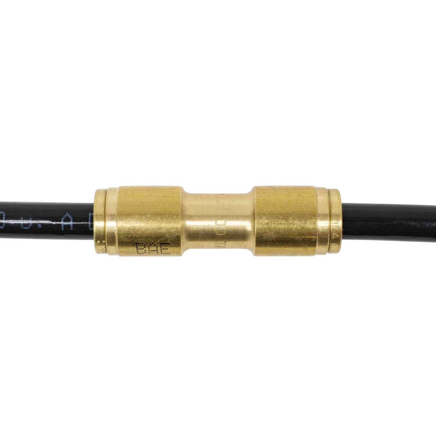 Mytee Products Dot Brass Push to Connect Fitting Straight Union Tube Connector Air Brake Tube Fitting - Cheap Fitting