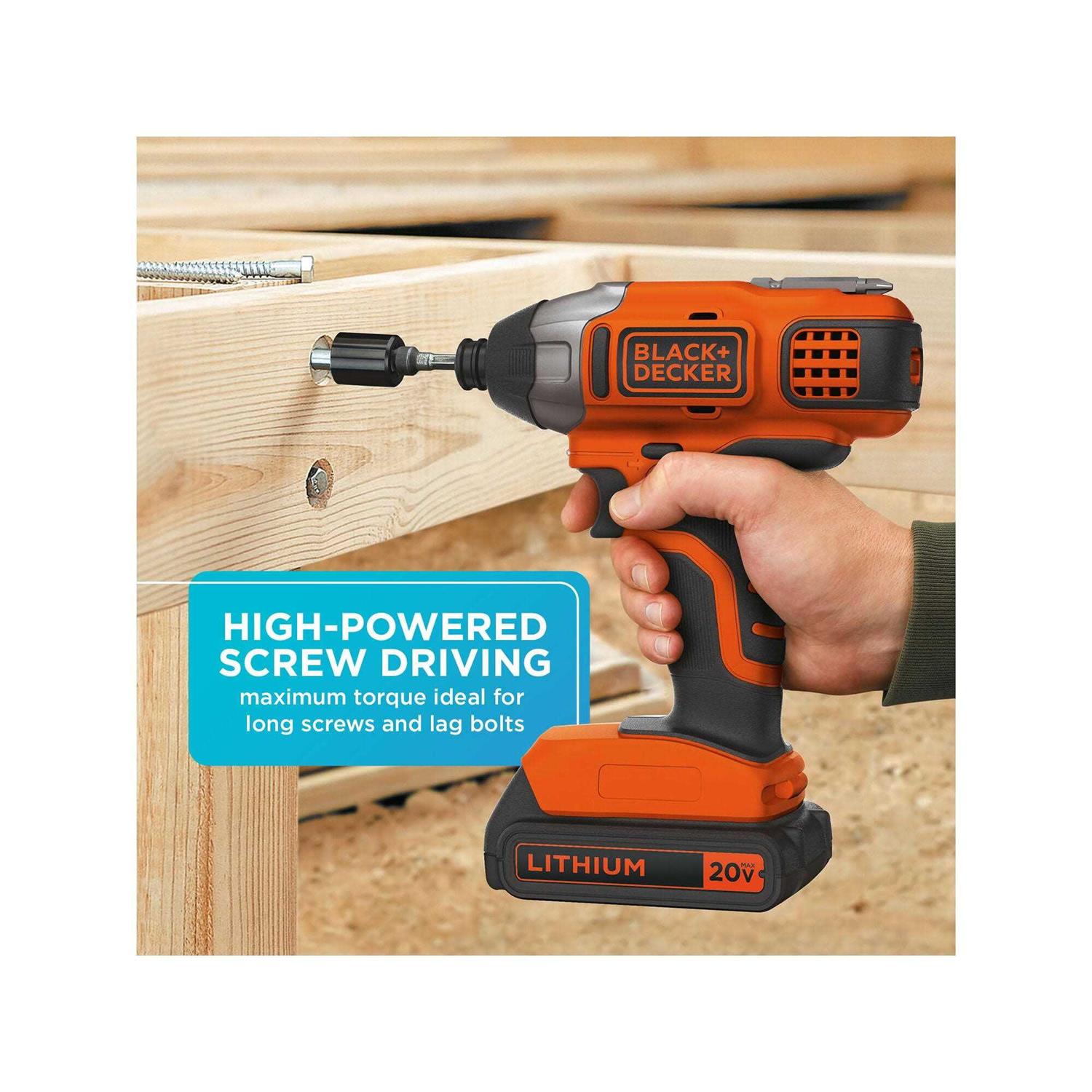 Black & Decker BDCI20C Impact Driver - Cheap Fitting