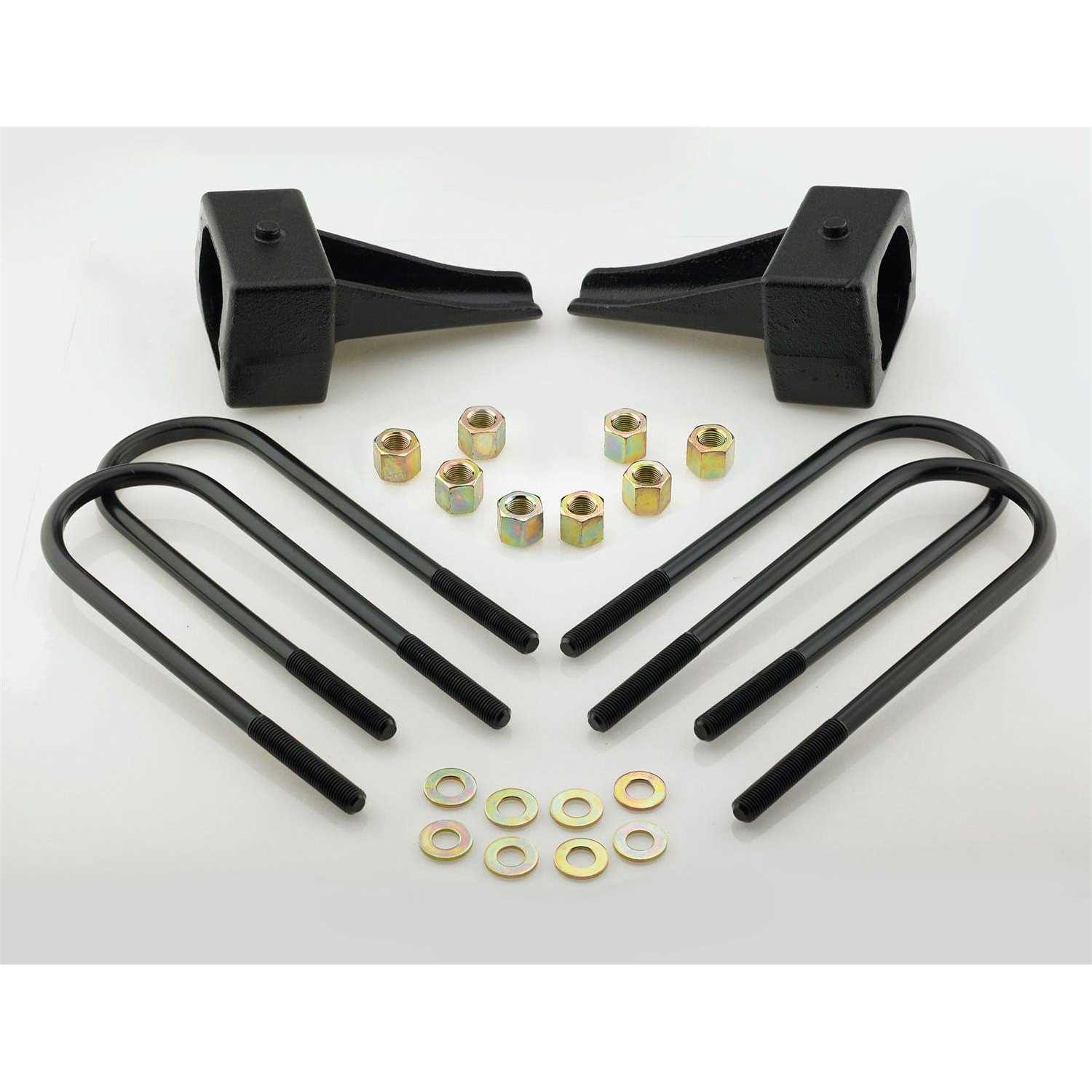 Pro Comp Suspension 62203 Rear Level Lift Block With U-Bolt Kit 3 - Cheap Fitting