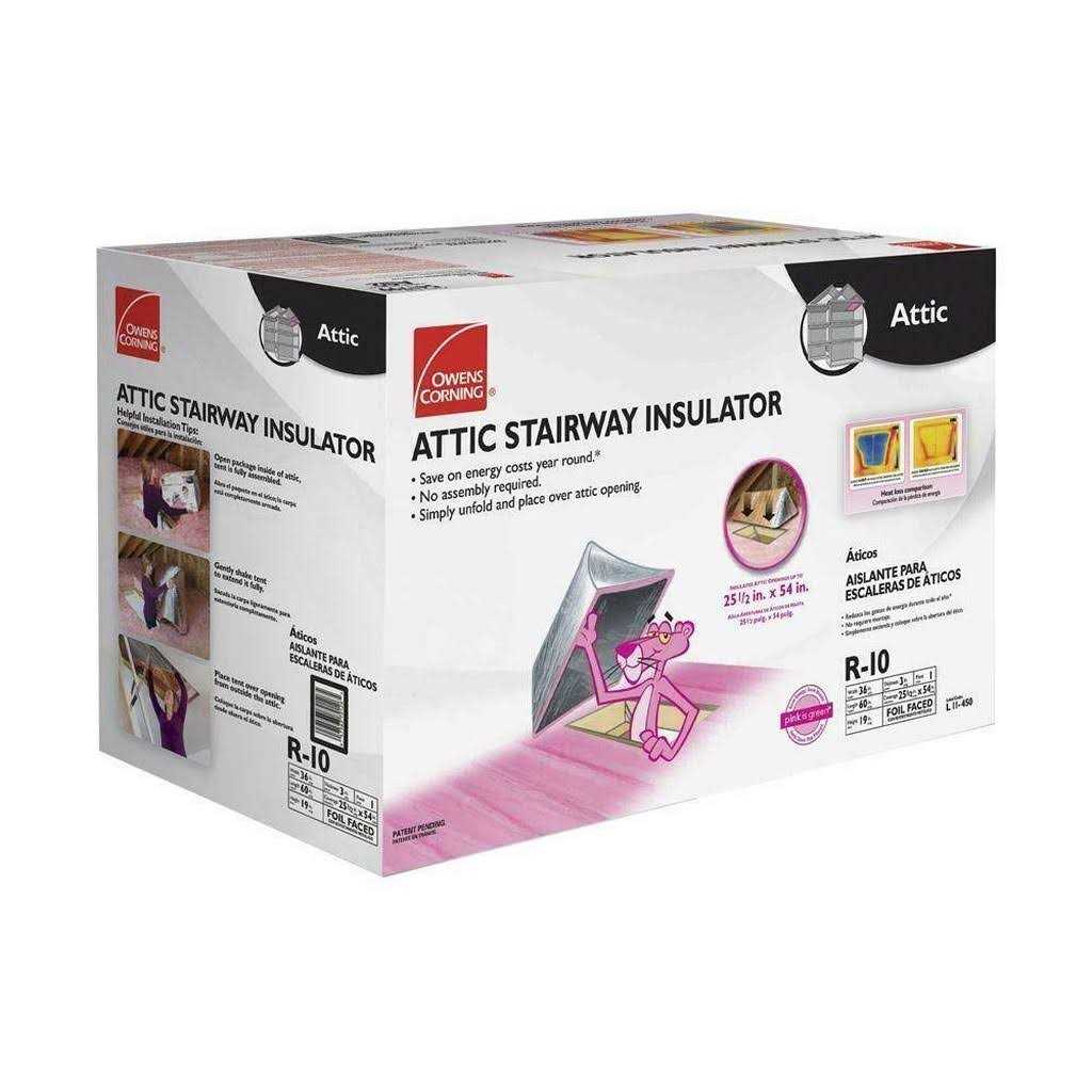Owens Corning Attic Stairway Insulator - Cheap Fitting
