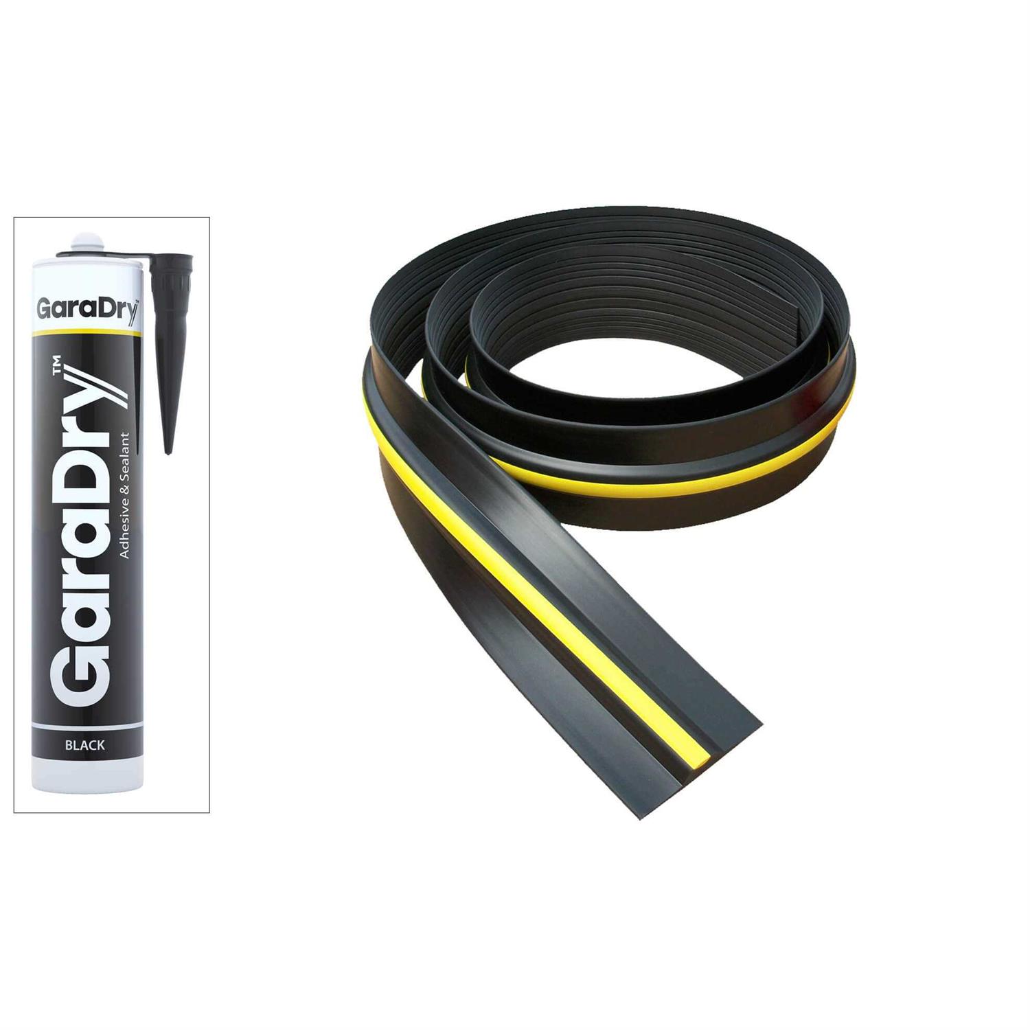 1/2 High Garage Door Threshold Seal Kit - Cheap Fitting