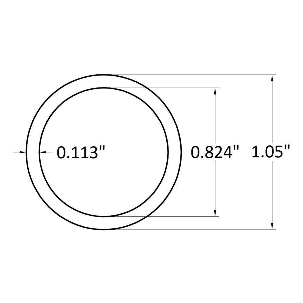 BuyRailings IPS Sch. 40 Aluminum Pipe 50-A - Cheap Fitting