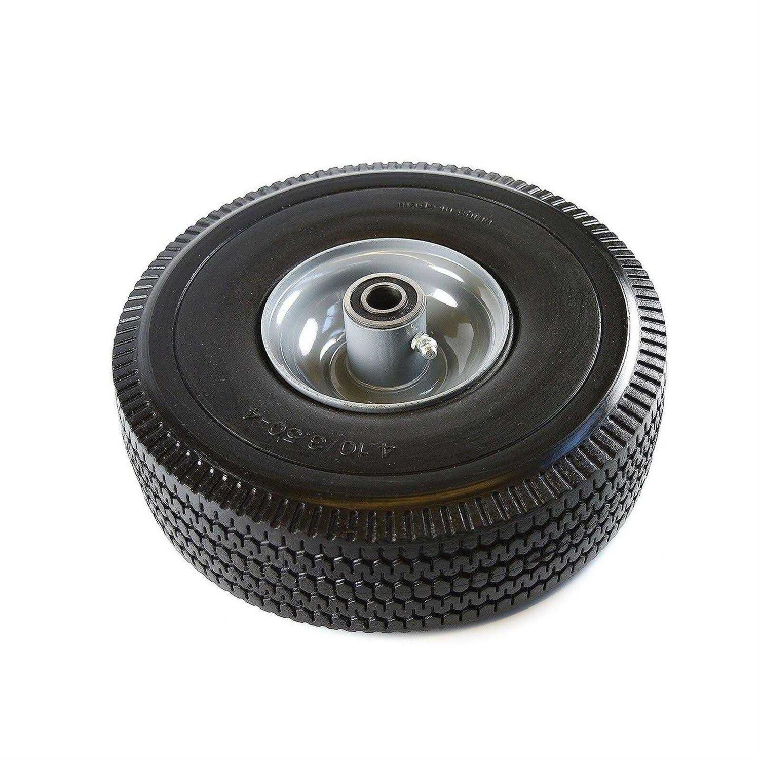 NK Heavy Duty Solid Rubber Flat Free Tubeless Hand Truck/Utility Tire Wheel - Cheap Fitting