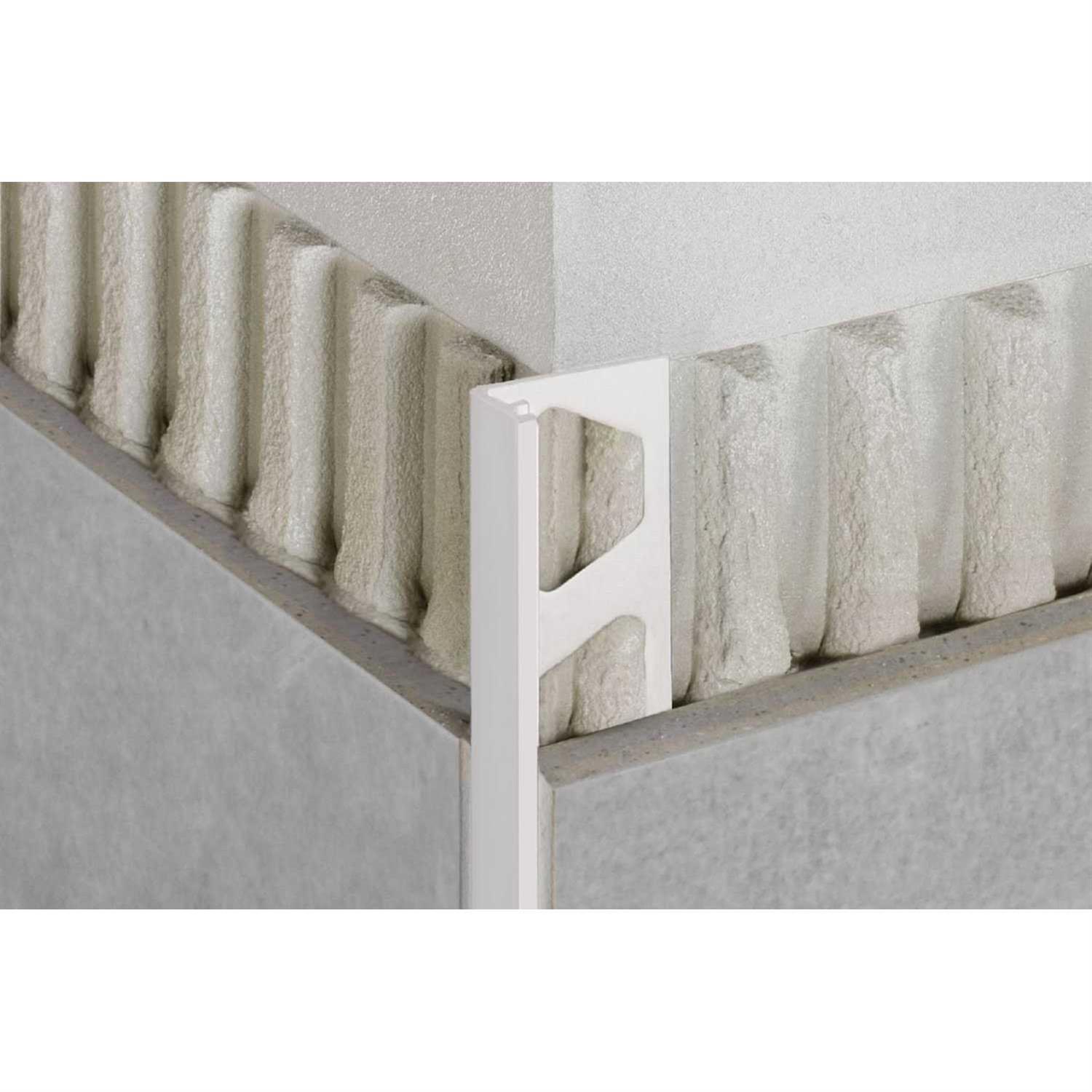 Schluter Jolly-P PVC Tile Edging Trim - Cheap Fitting