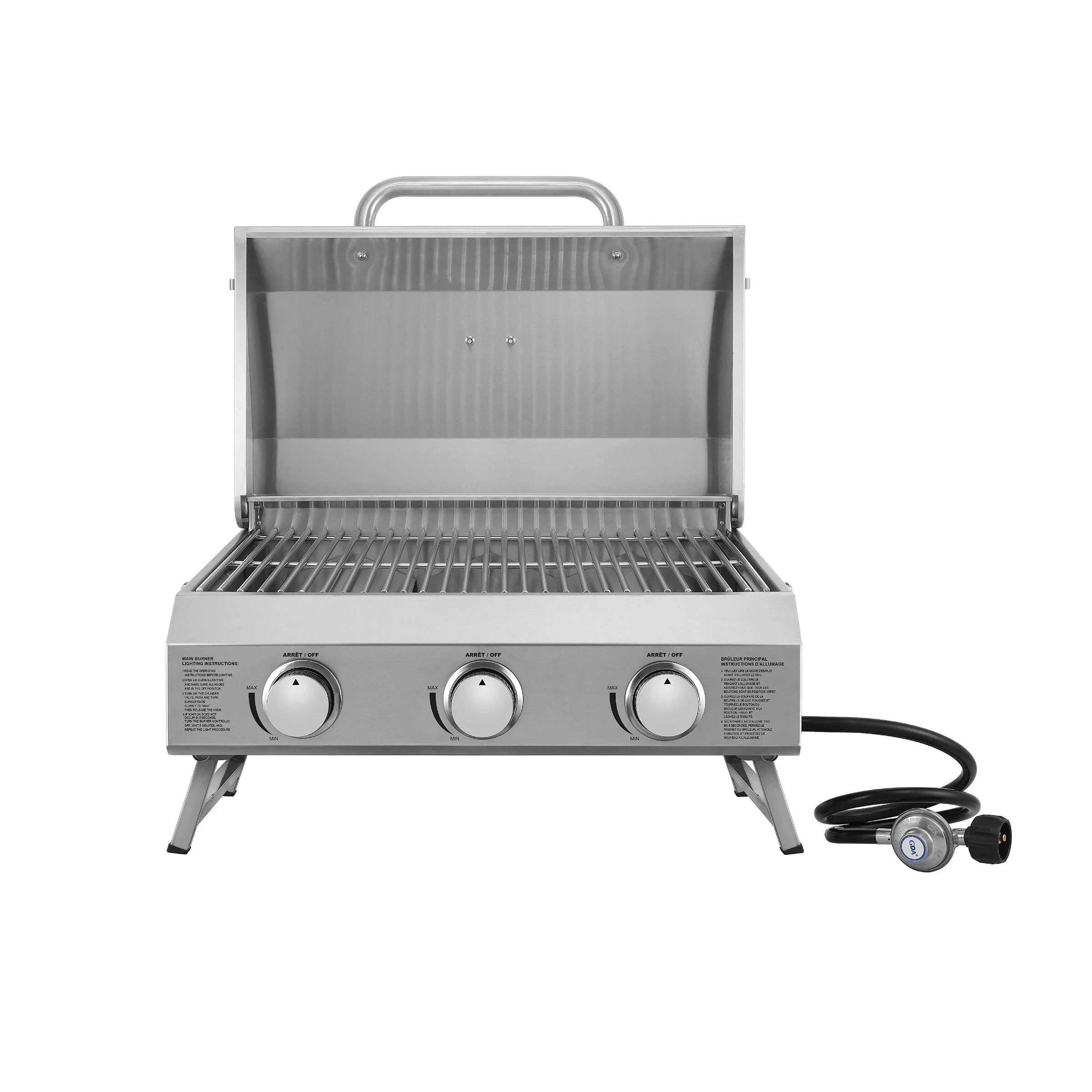 NXR 3 Burner Portable Gas Grill - Cheap Fitting