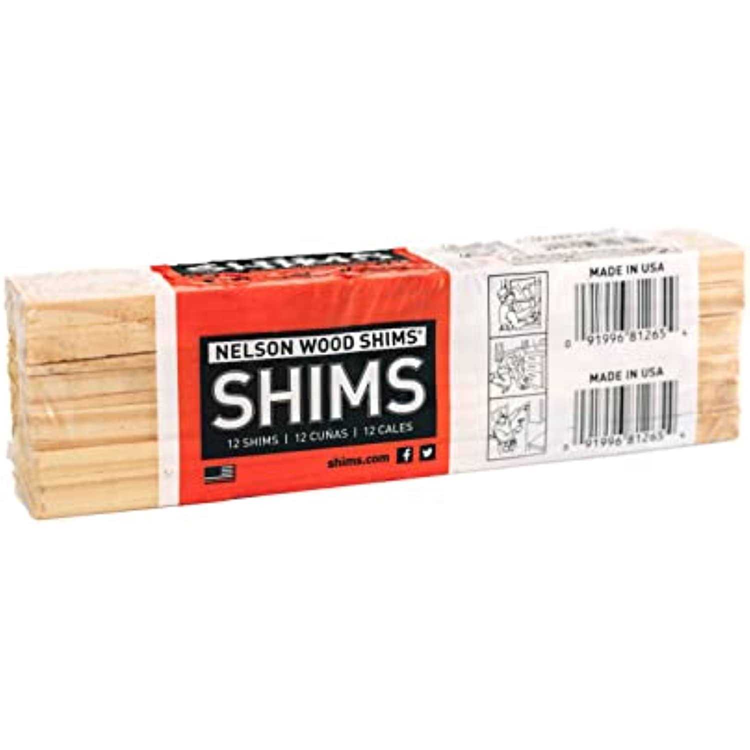 Nelson Wood Shims 8 - Cheap Fitting