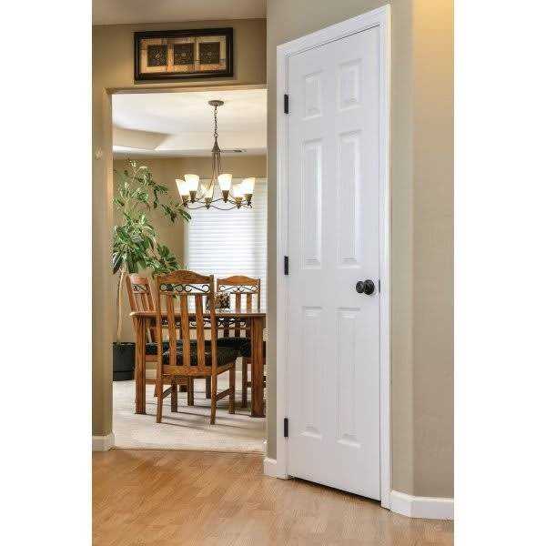 Masonite 34 x 80 in. 1-3/8 in. Thick 2-Panel Hollow Core Slab Door - Cheap Fitting