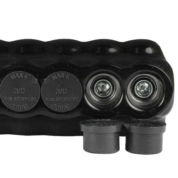 6 3/0 AWG 600-Volt 3-Ports Multi Tap Connector - Cheap Fitting