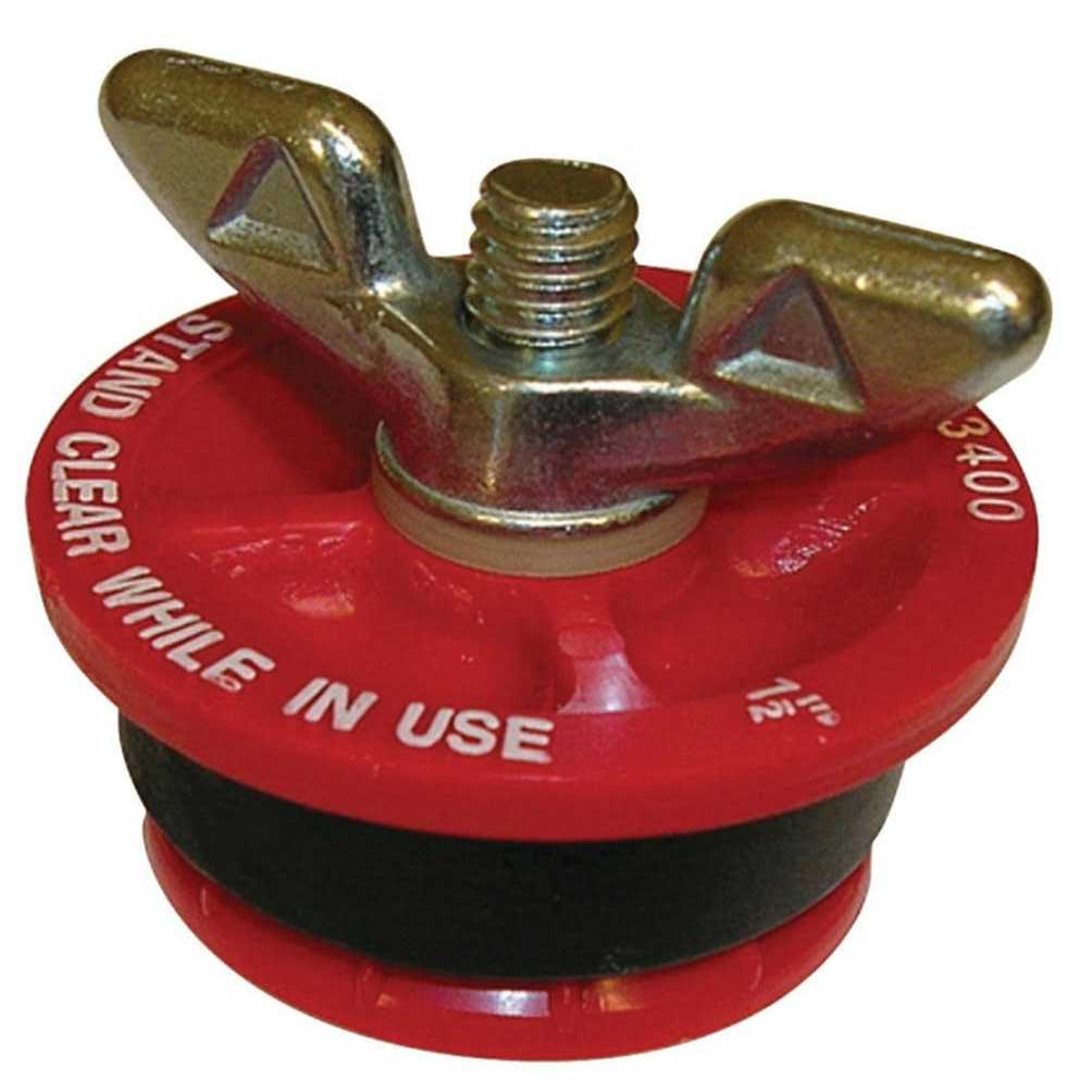 Oatey Gripper 1-1/2 in. Plastic Test Plug 33400 - Cheap Fitting