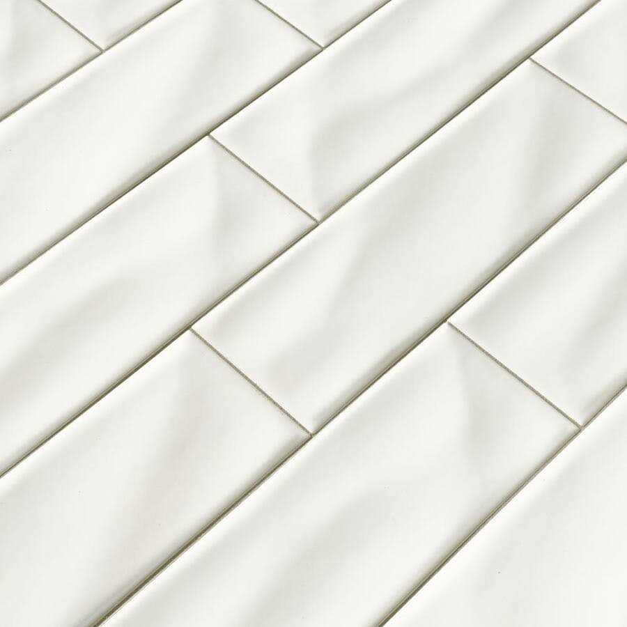 MSI Whisper White 3 in. x 6 in. Glossy Ceramic Subway Wall Tile - Cheap Fitting