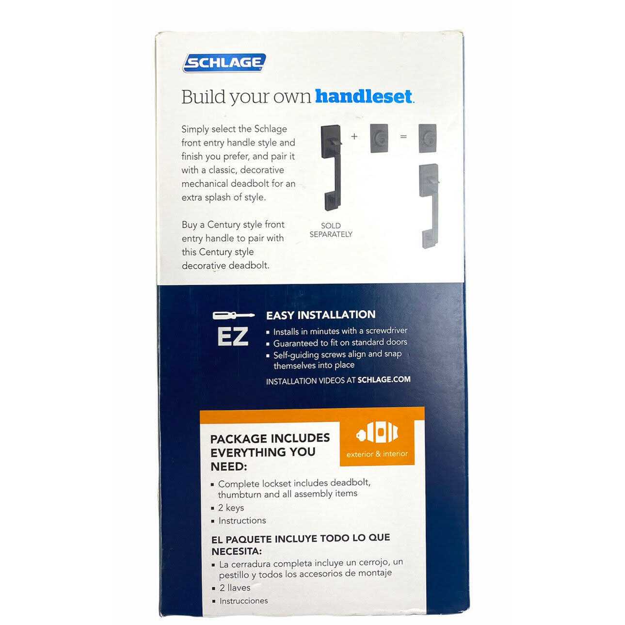 Schlage Single Cylinder Single Cylinder Deadbolt B60 N G CEN 622 - Cheap Fitting