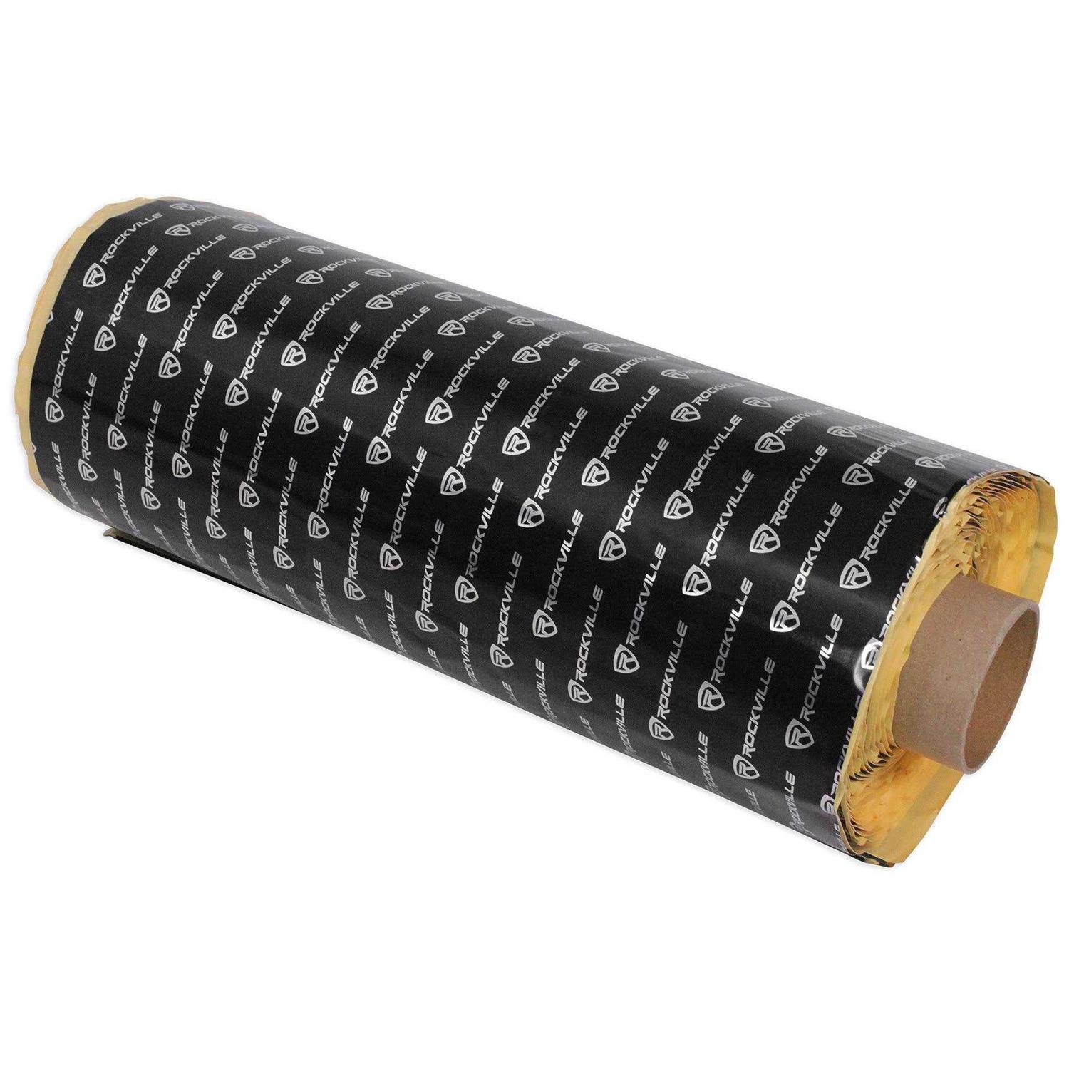 Rockville Rockmat 50 SqFt Butyl Rubber Sound Deadener Bulk Car Kit - Cheap Fitting