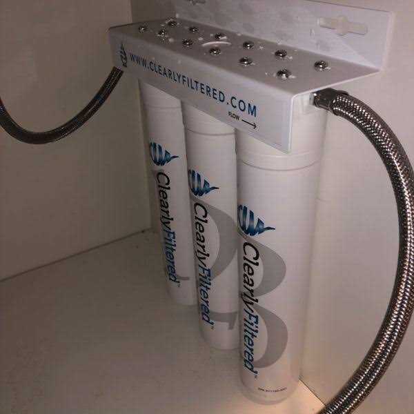 Clearly Filtered Under Sink Water Filter Replacement Filters - Cheap Fitting