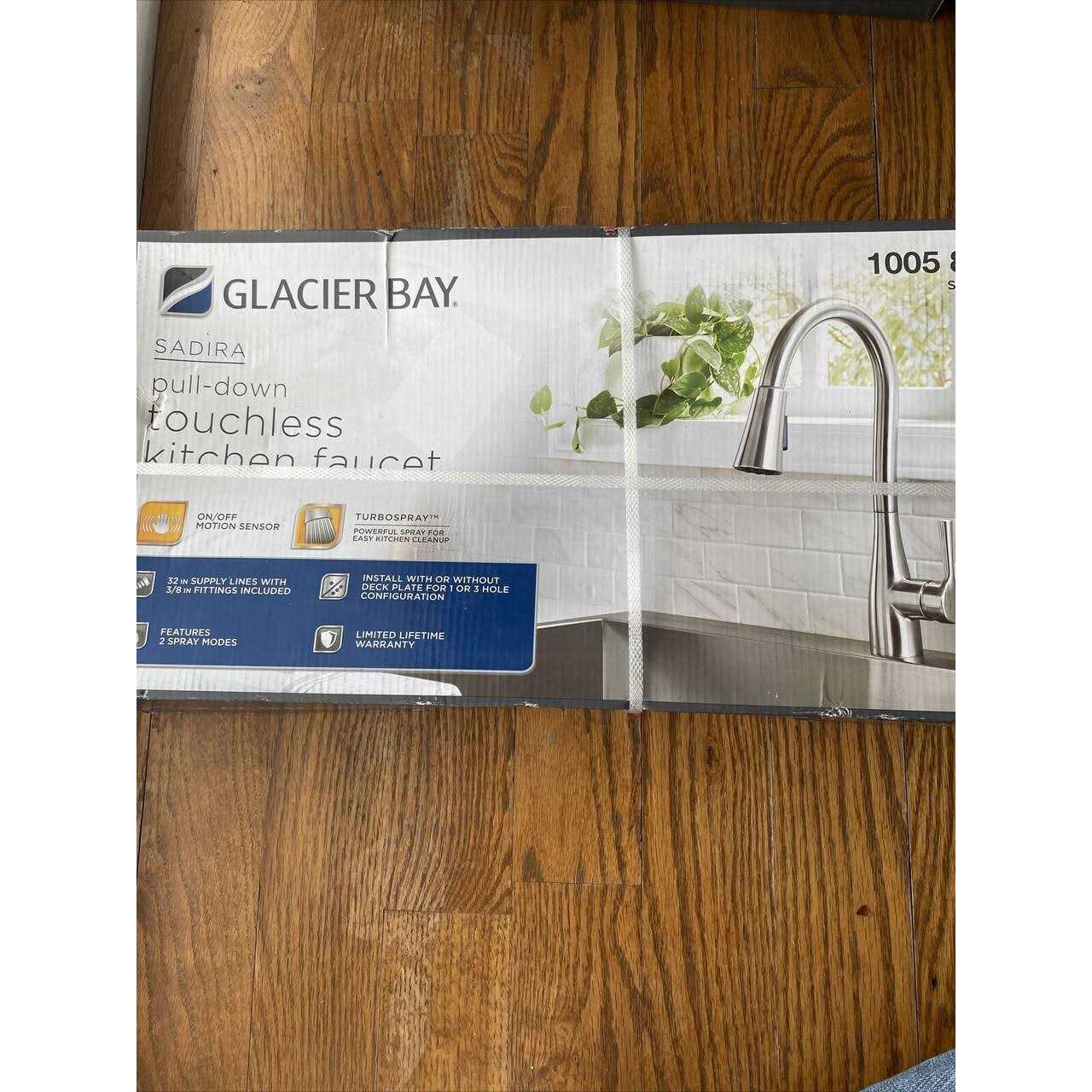 Glacier Bay Sadira Single Handle Pull-Down Sprayer Kitchen Faucet - Cheap Fitting