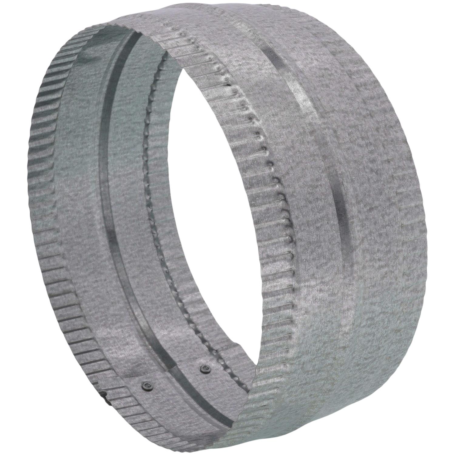 Lambro 7 In. Galvanized Steel Flexible Duct Connector - Cheap Fitting