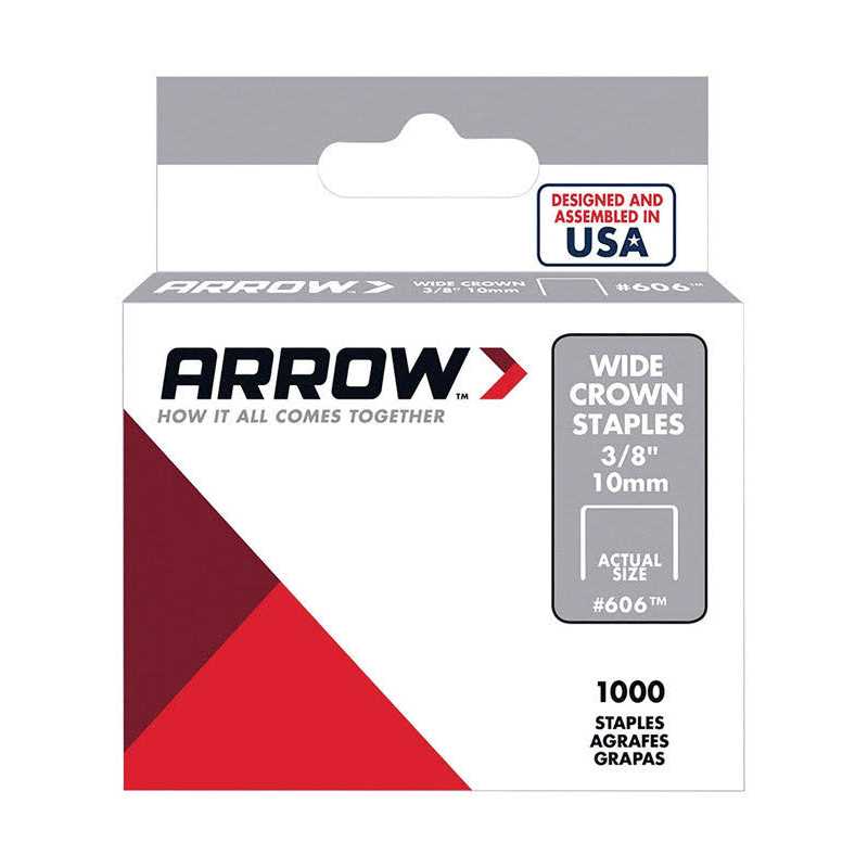 Arrow Heavy-Duty Wide Crown Staple - Cheap Fitting