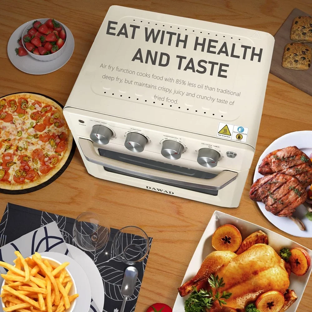 19QT Toaster Oven Air Fryer Countertop Convection Combo Rotisserie Rack US STOCK - Cheap Fitting