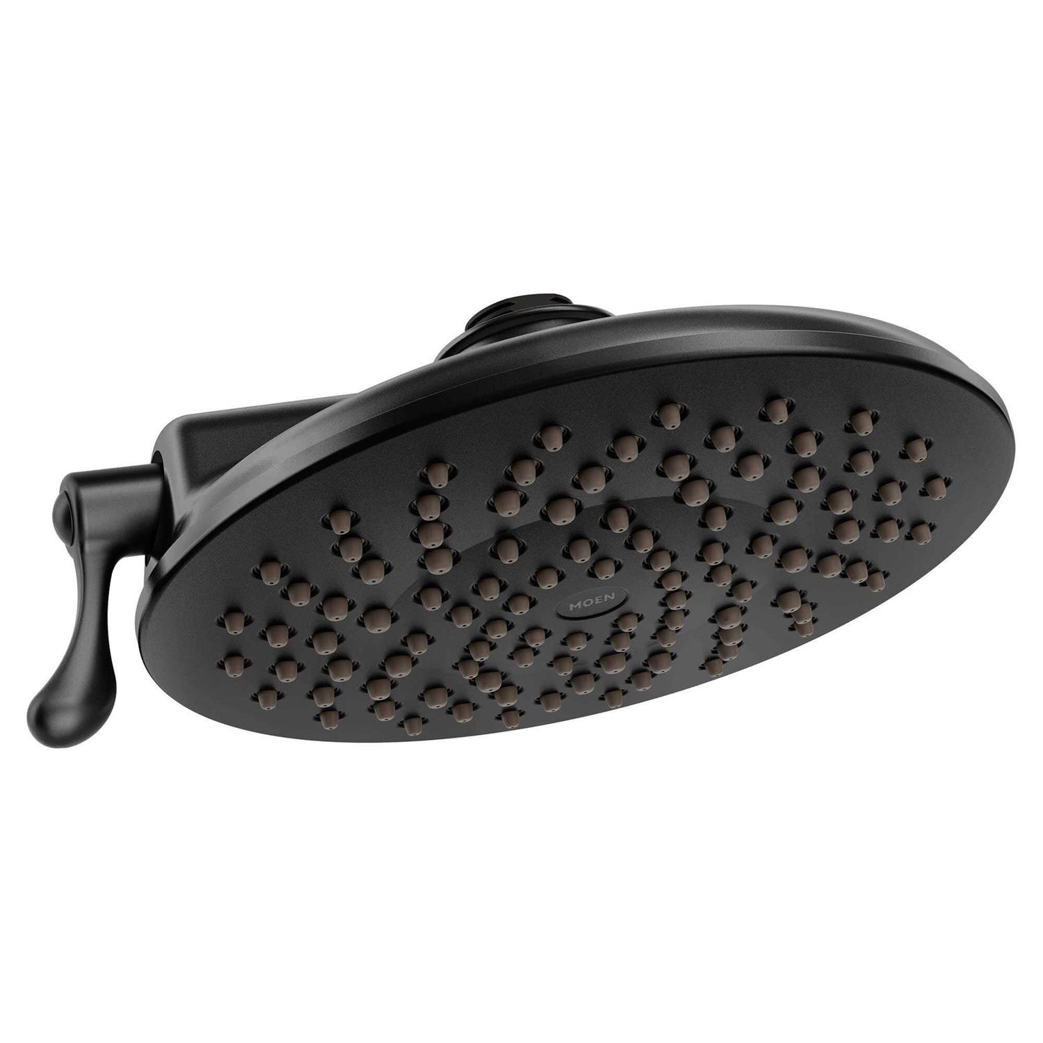 Moen Velocity Two-Function 8 Diameter Spray Head Brushed - Cheap Fitting