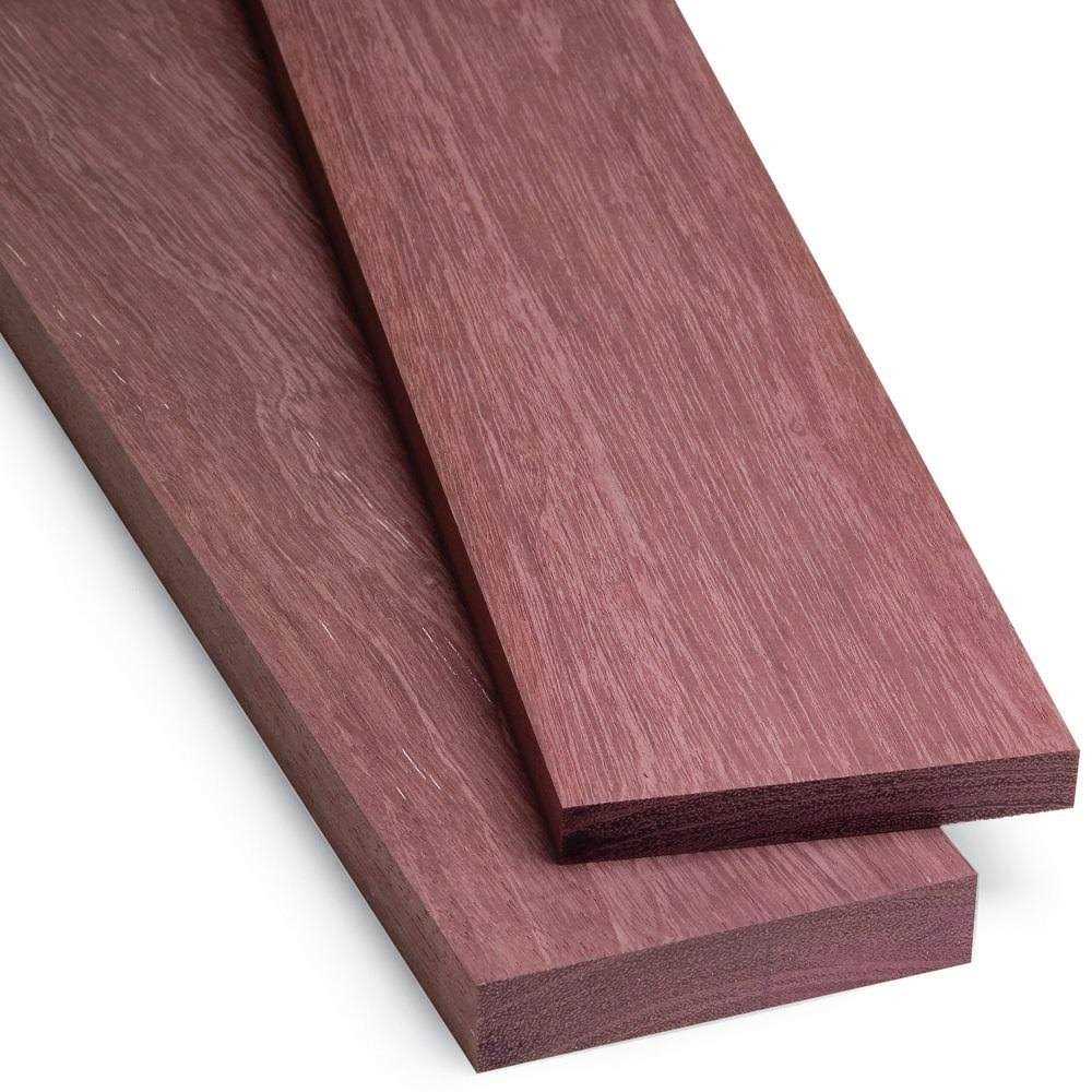 Rockler Purpleheart Lumber by The Piece - Cheap Fitting