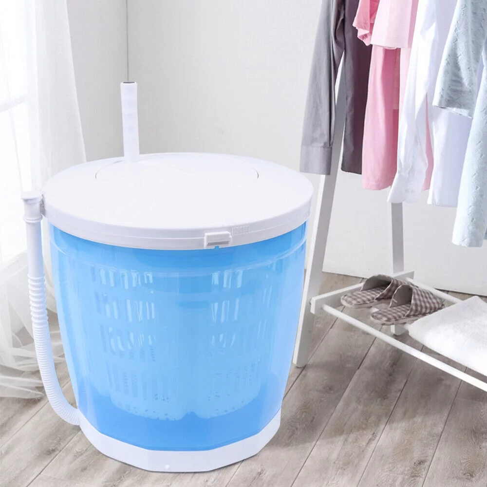 Portable Compact Spin Dryer Clothes Spin Dryer Outdoor Compact Washer Spin Dryer Hand-operated Dryer Combo for Dorms, Apartments, Camping Travelling Outdoor - Cheap Fitting