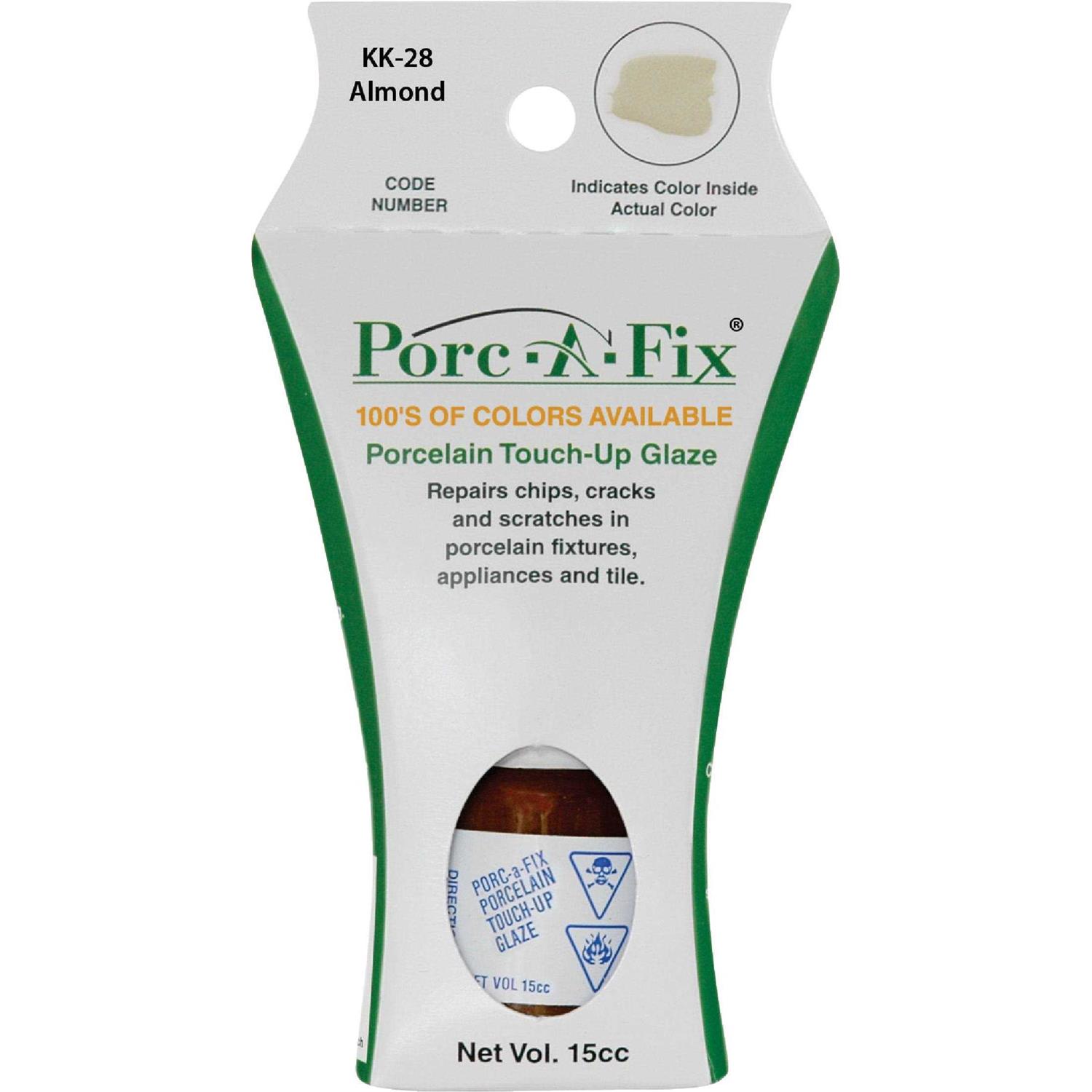 Porc-A-Fix Porcelain White Touch-Up Glaze 15 cc - Cheap Fitting