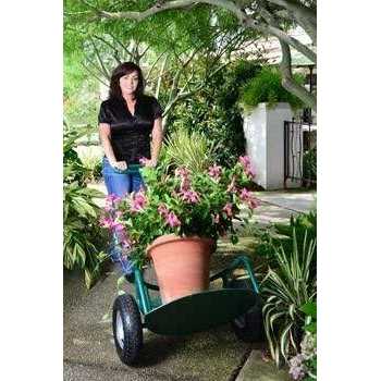 Potwheelz 004011 25.5 X 28.5 X 55.5 Green Standard Potwheelz Garden Dolly - Cheap Fitting