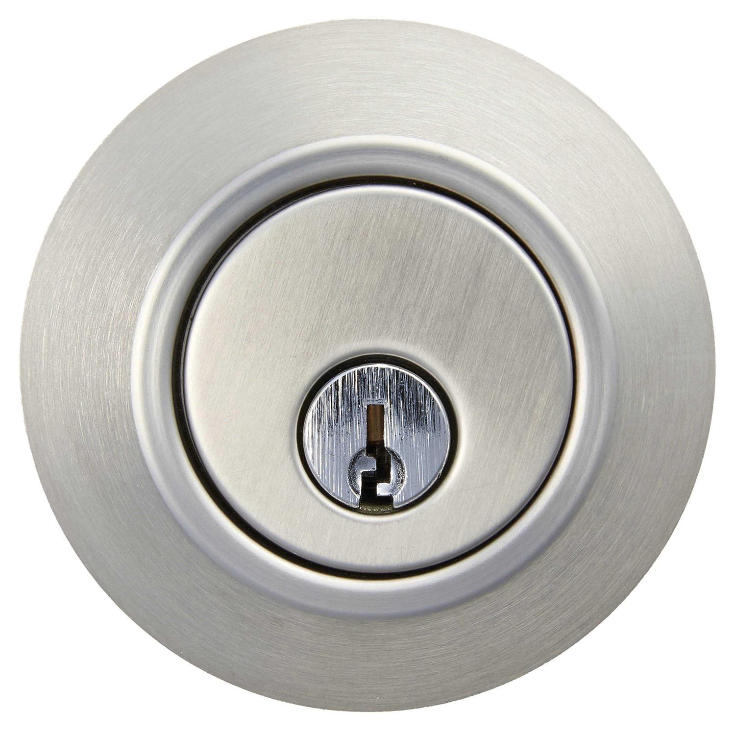 Hyper Tough Keyed Entry Single Cylinder Deadbolt - Cheap Fitting