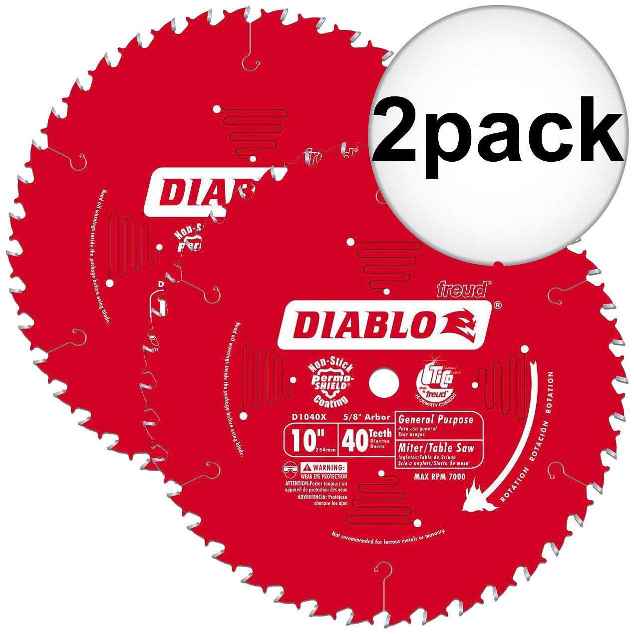 Diablo General Purpose Saw Blade D1040X - Cheap Fitting