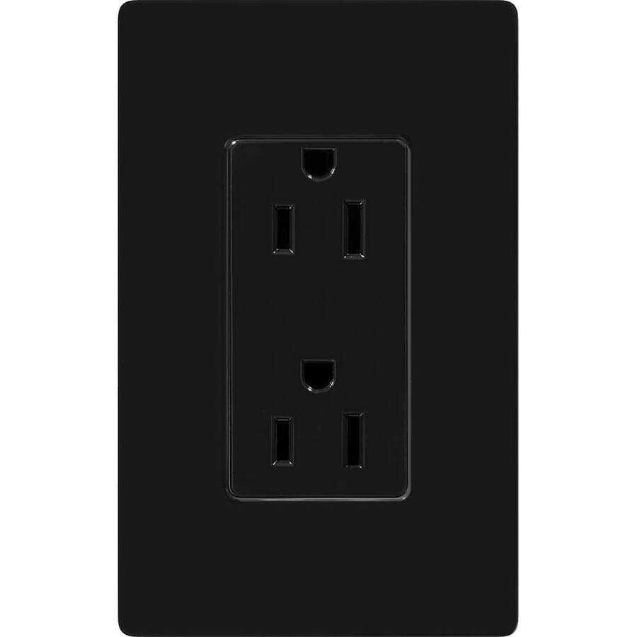 Lutron SCR-15-DE Claro 15A 125V Receptacle, Deep Sea - Cheap Fitting