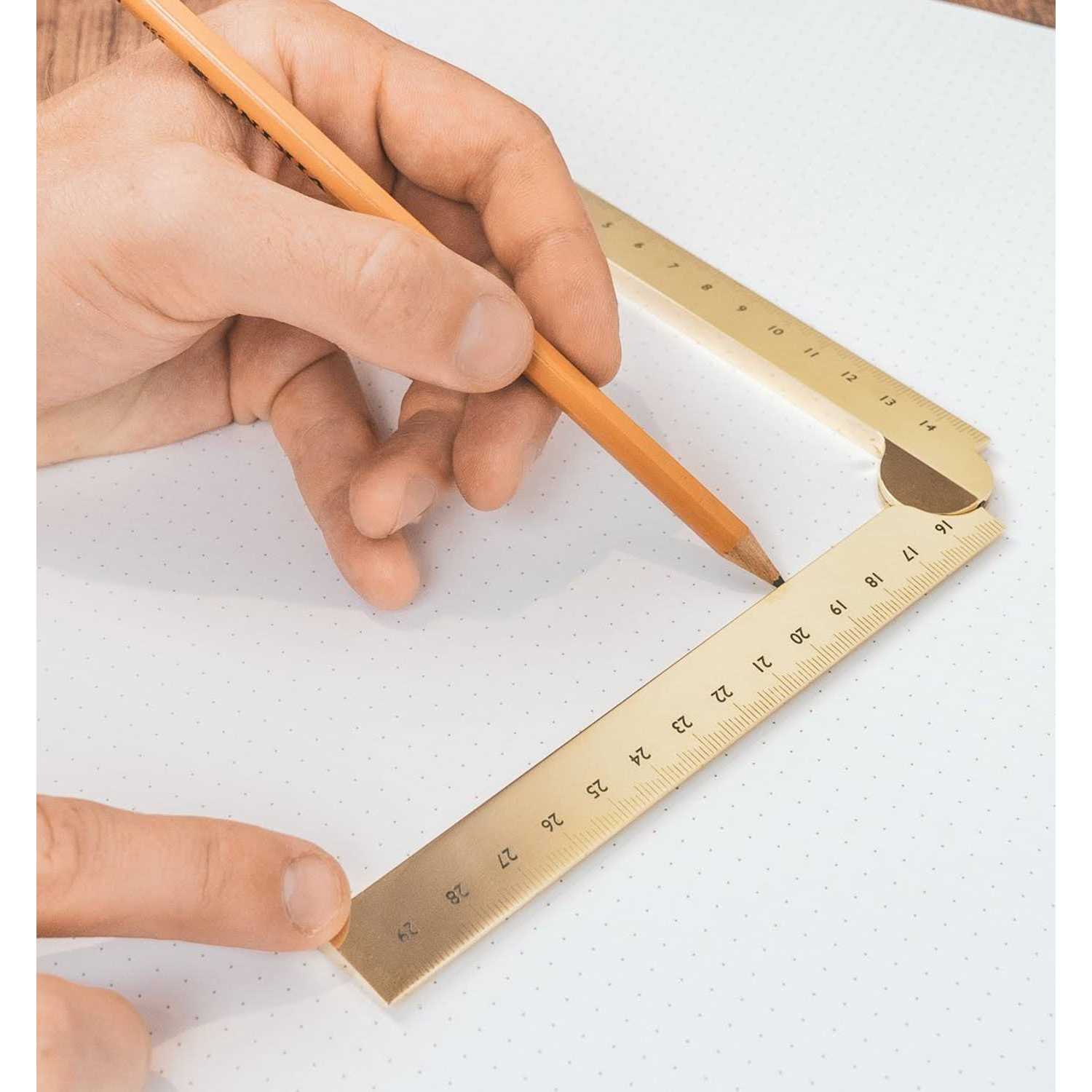 Makers Cabinet Stria Folding Ruler - Cheap Fitting