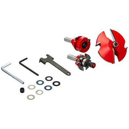 Freud 97-158 3 Piece Premier Adjustable Cabinet Bit Set - Cheap Fitting