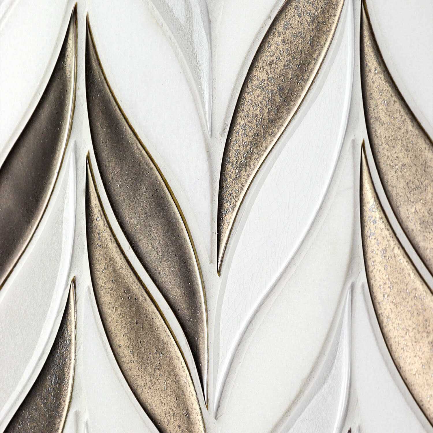 Delphi Sprig 2×22 x 3×22 Ceramic Mosaic Tile Ivy Hill Tile - Cheap Fitting