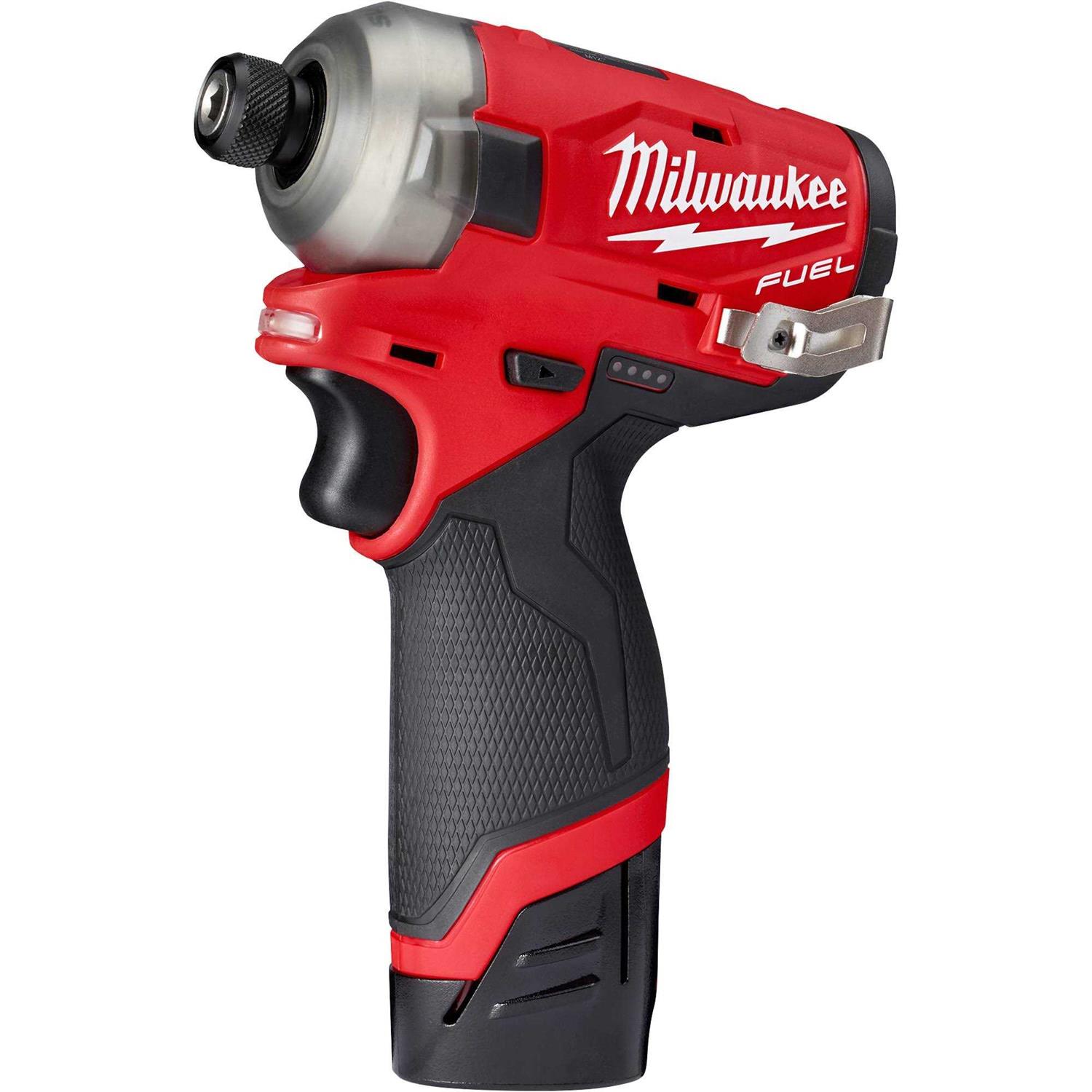 Milwaukee 2551-22 M12 FUEL SURGE 1/4 Hex Hydraulic Driver Kit - Cheap Fitting