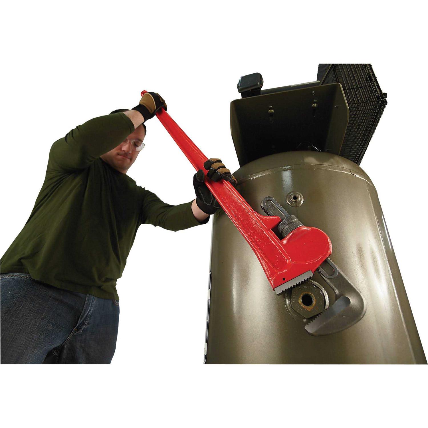 Ironton Jumbo Pipe Wrench - Cheap Fitting