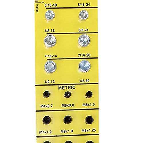 The Hillman Group 1TU58 Thread Measuring Gauge - Cheap Fitting